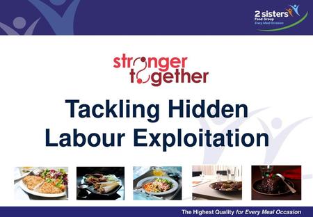 Tackling Hidden Labour Exploitation