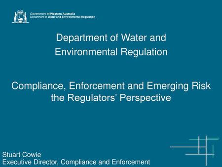 Department of Water and Environmental Regulation