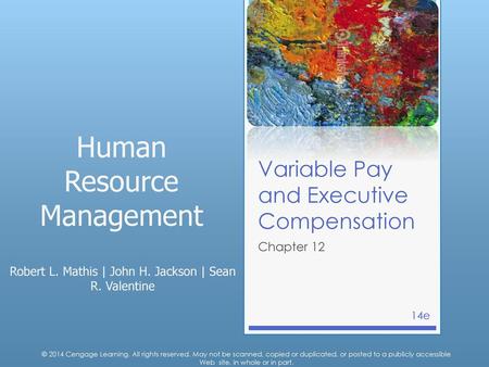 Variable Pay and Executive Compensation