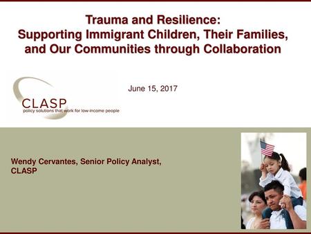 Trauma and Resilience: