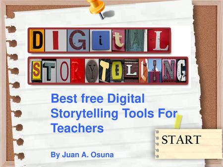 Best free Digital Storytelling Tools For Teachers