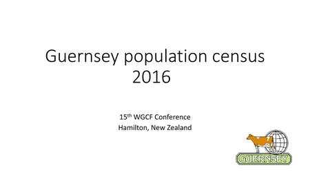 Guernsey population census 2016