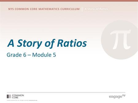 Grade 6 – Module 5 Module Focus Session