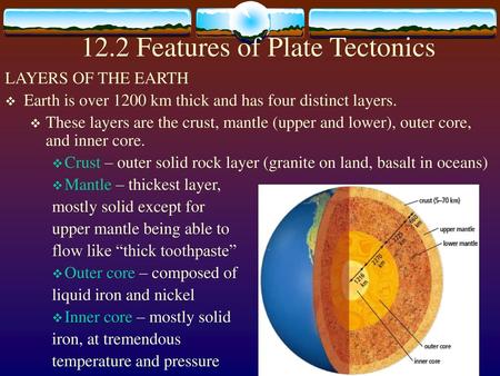 12.2 Features of Plate Tectonics