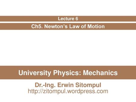 University Physics: Mechanics