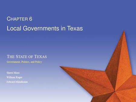 Local Governments in Texas