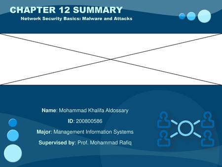 Network Security Basics: Malware and Attacks