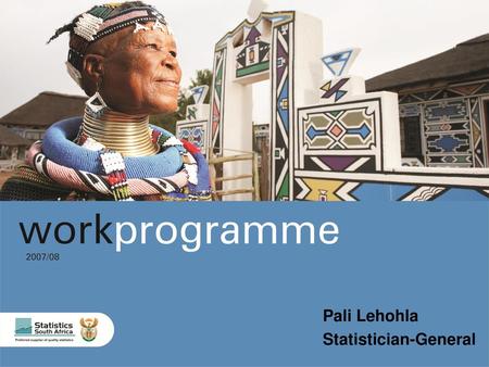 Pali Lehohla Statistician-General.