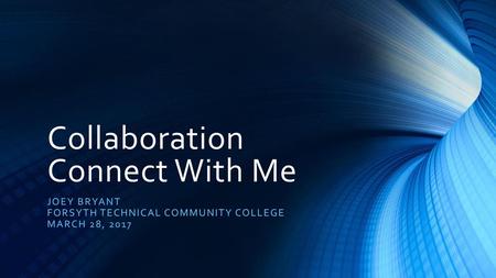 Collaboration Connect With Me