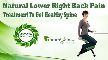 Natural Lower Right Back Pain Treatment