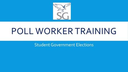 Student Government Elections