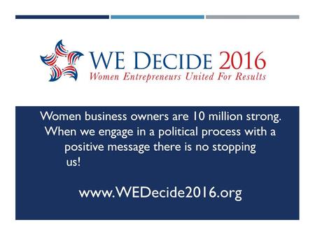 Women business owners are 10 million strong