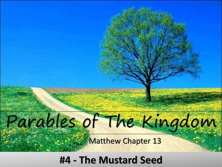 Parables of The Kingdom