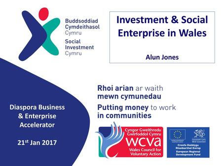 Investment & Social Enterprise in Wales