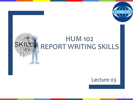 HUM 102 Report Writing Skills