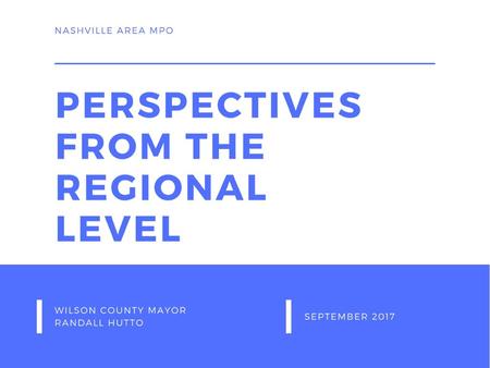 What is the state of transportation in the Middle Tennessee area?