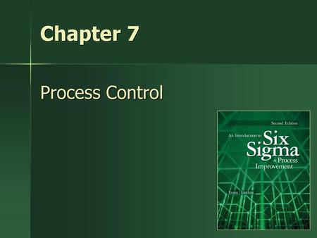 Chapter 7 Process Control.