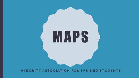 Minority association for pre-med students