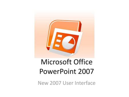 Microsoft Office PowerPoint 2007