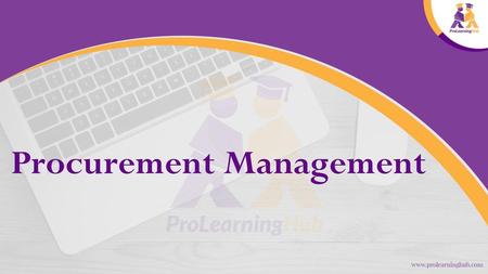 Procurement Management