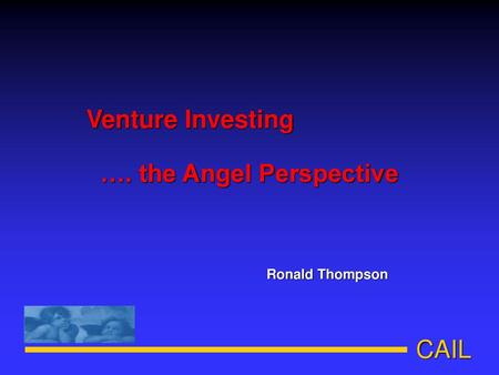 …. the Angel Perspective