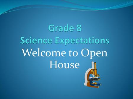 Grade 8 Science Expectations