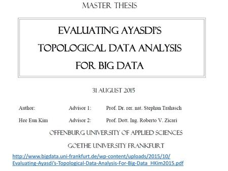 Evaluating-Ayasdi’s-Topological-Data-Analysis-For-Big-Data_HKim2015