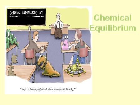 Chemical Equilibrium.