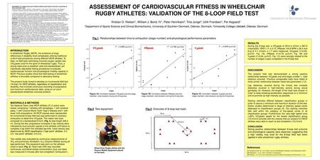 Assessement of Cardiovascular Fitness In Wheelchair