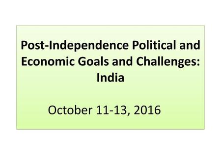 Indicators of South Asian underdevelopment present in the subcontinent at the time of Independence