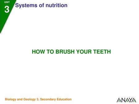 Brushing the outer face