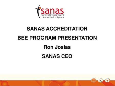 BEE PROGRAM PRESENTATION