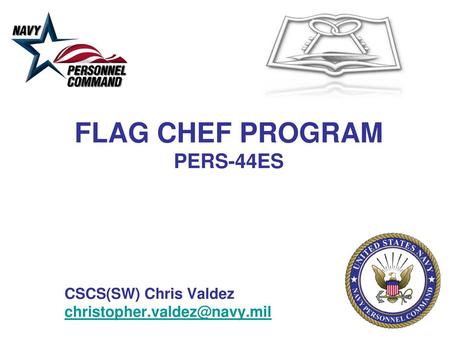 FLAG CHEF PROGRAM PERS-44ES