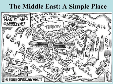 The Middle East: A Simple Place