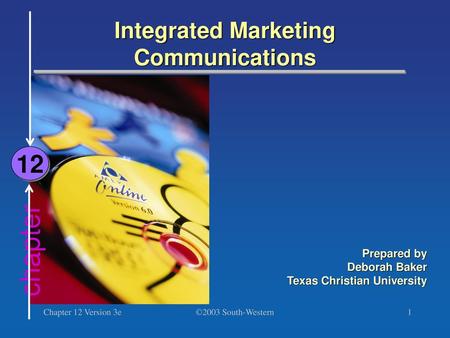 Integrated Marketing Communications