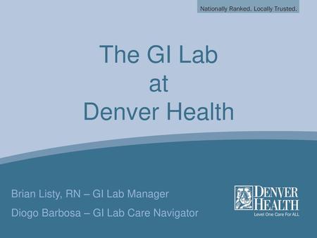 The GI Lab at Denver Health