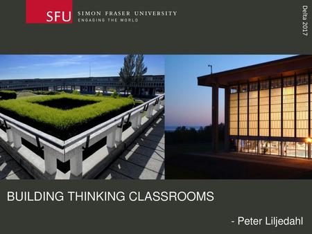 building thinking classrooms