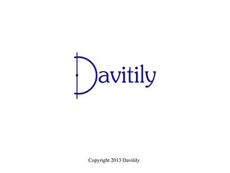 Copyright 2013 Davitily.