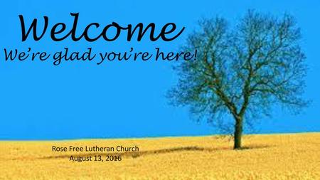 Rose Free Lutheran Church