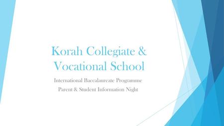 Korah Collegiate & Vocational School