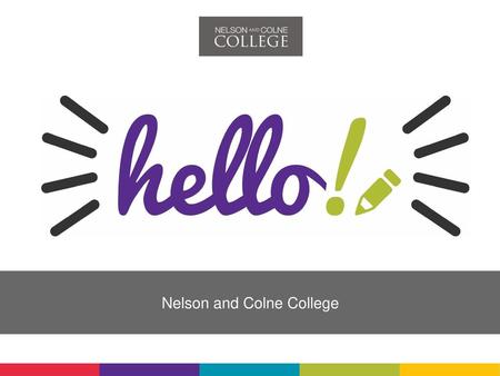 Nelson and Colne College