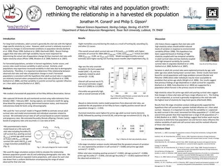 Demographic vital rates and population growth: