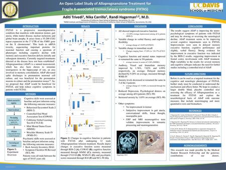 An Open Label Study of Allopregnanolone Treatment for