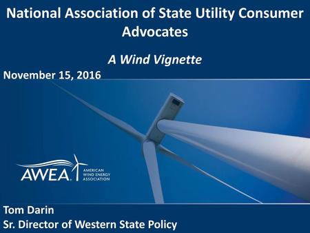 National Association of State Utility Consumer Advocates