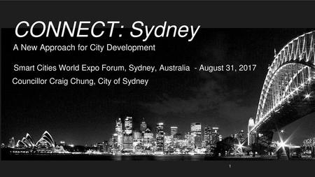 CONNECT: Sydney A New Approach for City Development