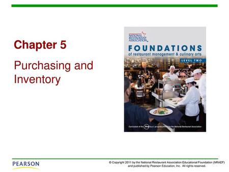 Chapter 5 Purchasing and Inventory.