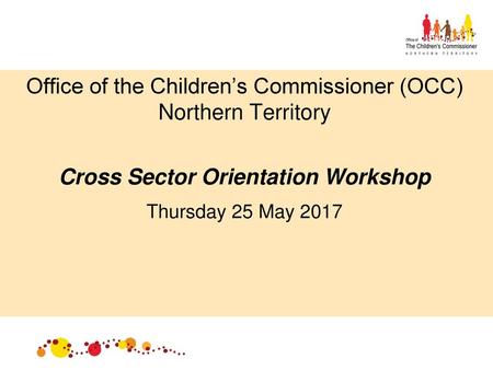 Office of the Children’s Commissioner (OCC) Northern Territory