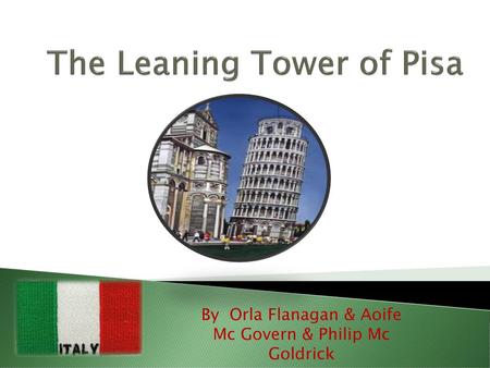 The Leaning Tower of Pisa