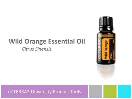 dōTERRA® University Product Tools