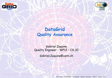 DataGrid Quality Assurance